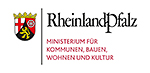Logo Ministerium für Kommunen, Bauen, Wohnen und Kultur Rheinland-Pfalz